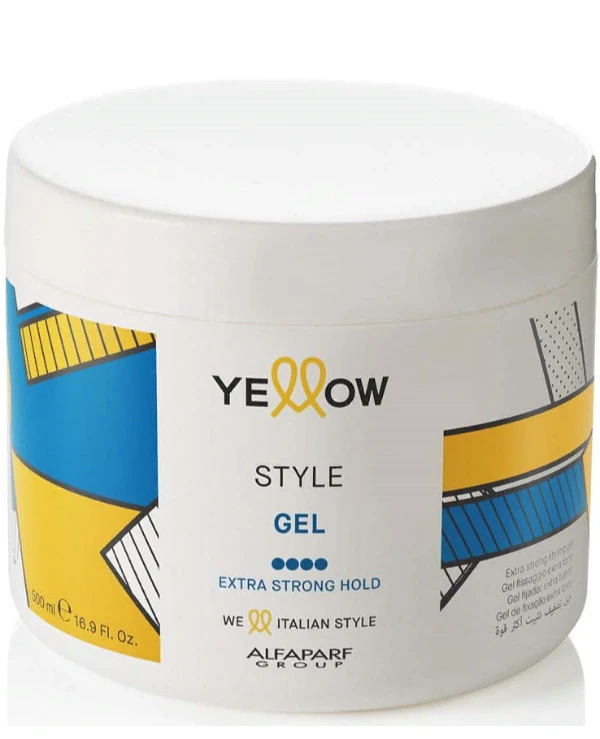 Yellow - Гель для волос Extra Strong Hold Gel 500 мл