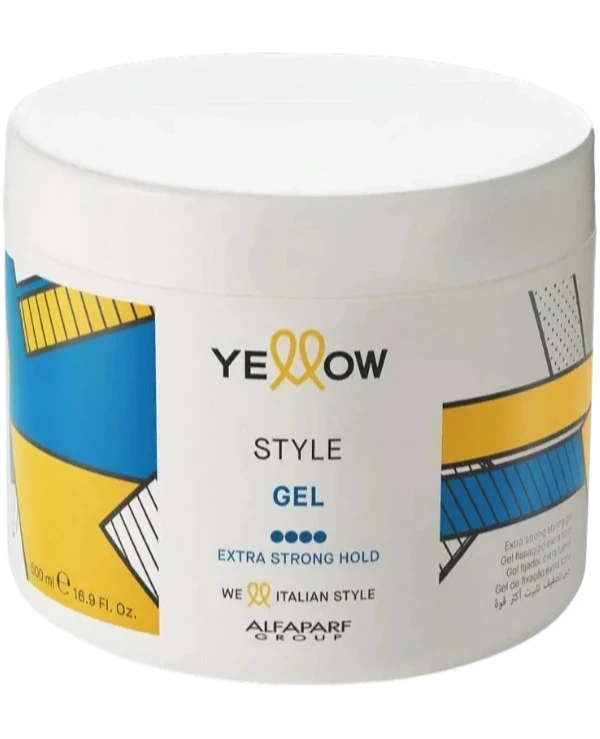 Yellow - Гель для волос Extra Strong Hold Gel 500 мл