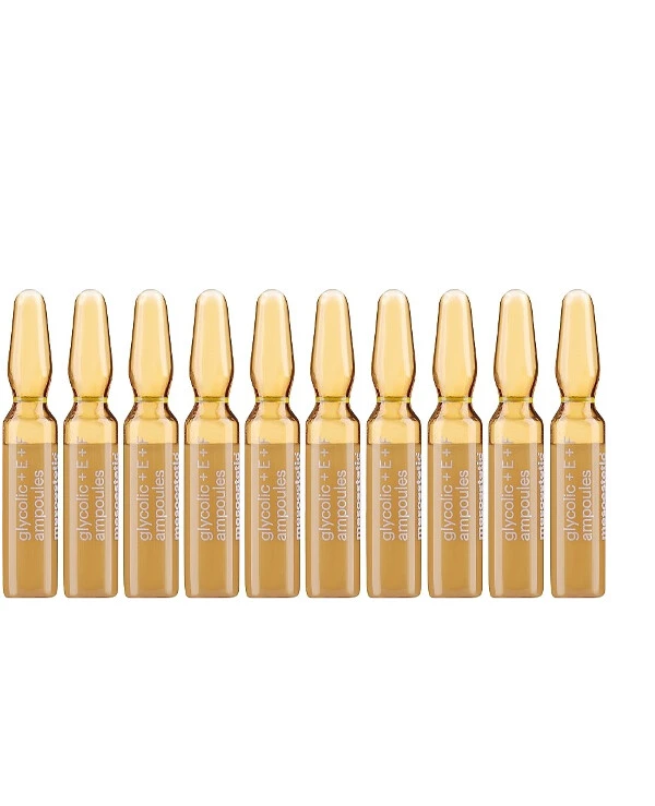 Mesoestetic - Glycolic acid ampoules Glycolic Acid Vitamin E Vitamin F 10x2ml back