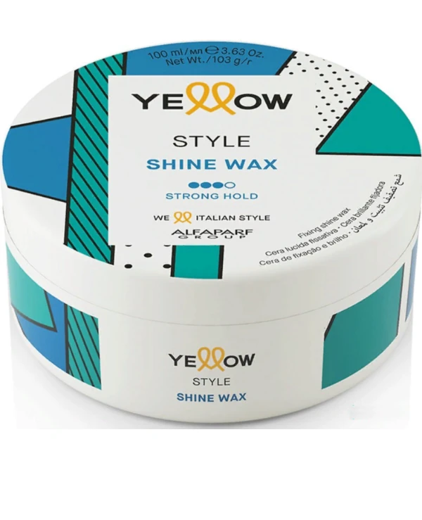 Yellow - Блестящий воск Strong Hold Shine Wax 100 мл