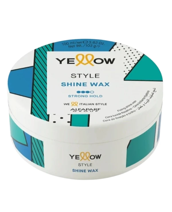 Yellow - Блестящий воск Strong Hold Shine Wax 100 мл