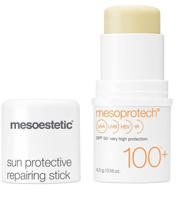 Mesoestetic - Sun protection stick for sensitive areas Mesoprotech Sun Protective Repairing Stick SPF100+ 4.5 g back