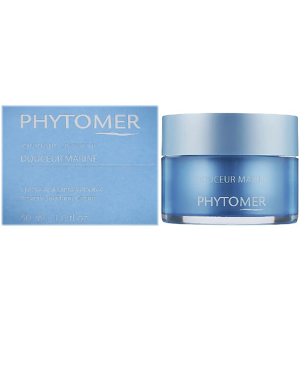 Phytomer - Успокаивающий бархатный крем для чувствительной кожи Douceur Marine Soothing Moisturizing Cream 50 мл back