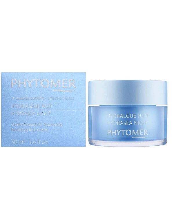 Phytomer - Увлажняющий ночной крем для кожи лица Hydrasea Night Plumping Rich Сream 50 мл back