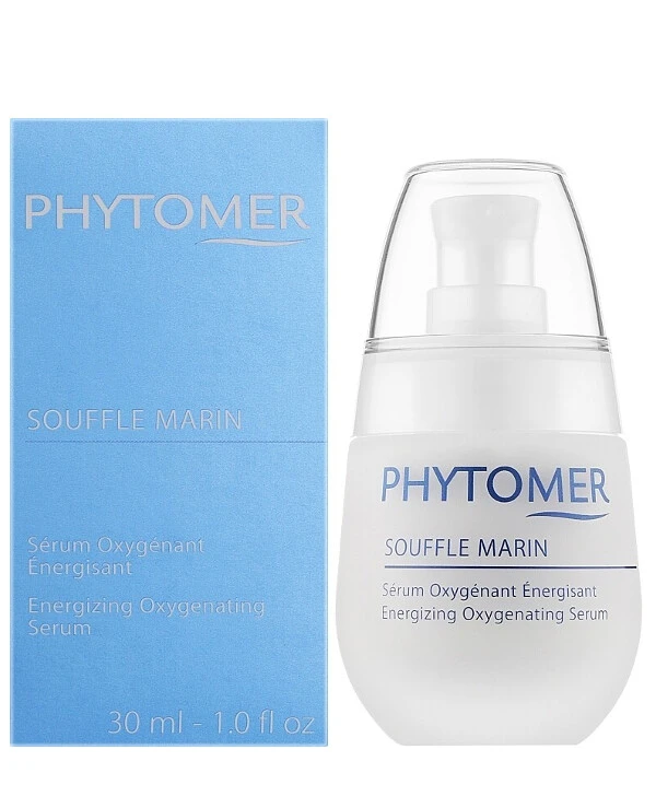 Phytomer - Сыворотка для кожи лица, подпитывающая кожу кислородом Souffle Marin Energizing Oxygenating Serum 30 мл back