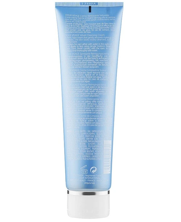 Phytomer - Бархатный очищающий крем Doux Visage Velvet Cleansing Cream 150 мл back