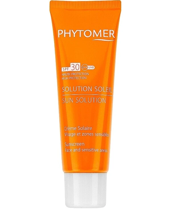 Phytomer - Солнцезащитный крем для лица и чувствительных зон Sun Solution Sunscreen SPF30 125 мл