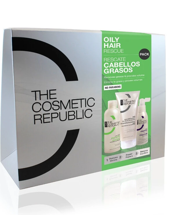 The Cosmetic Republic TCR - Набор для ухода за жирными и комбинированными волосами Oily Hair Rescue Pack 