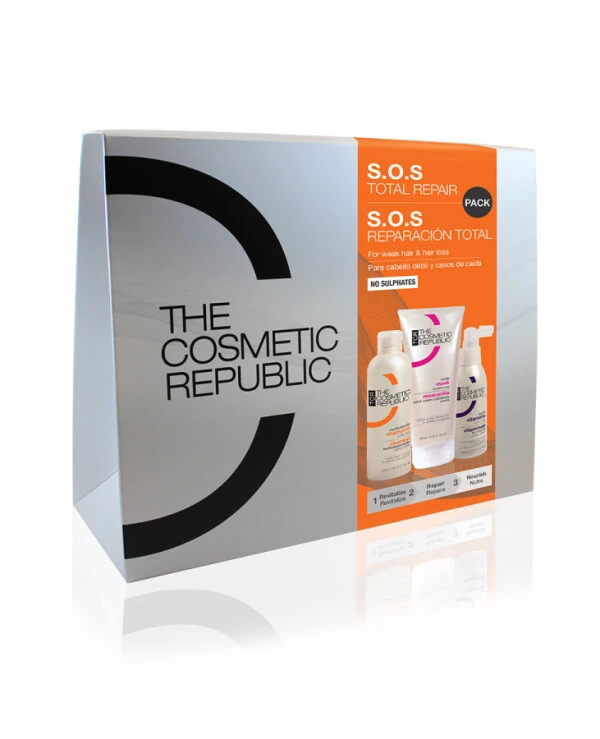 The Cosmetic Republic TCR - Набор против выпадения волос SOS Pack Total Repair 