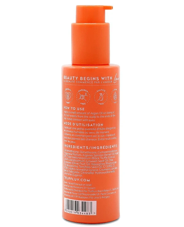 TruffLuv - Аргановое масло для волос Nourish Argan Oil 100 мл back