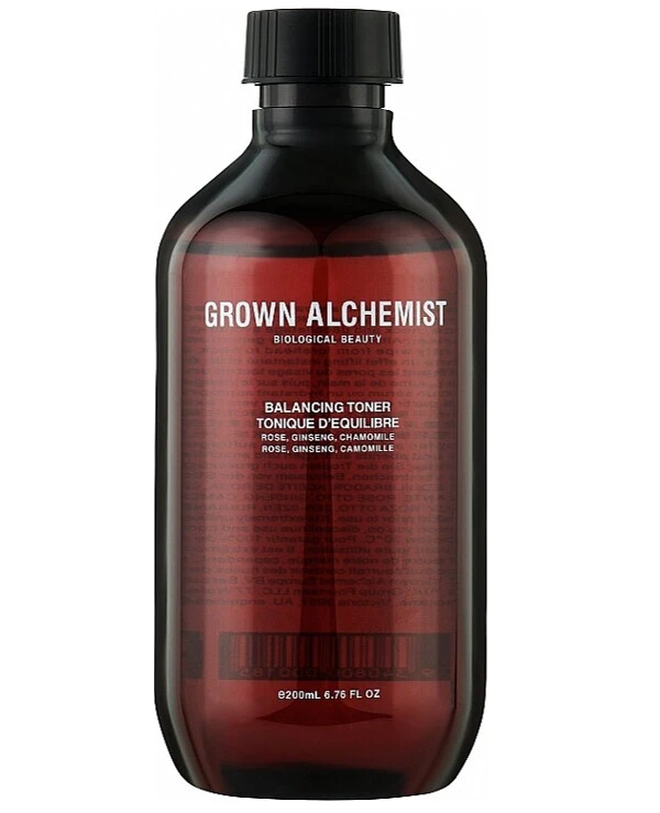 Grown Alchemist - Тонер для регулирования баланса кожи Balancing Toner: Rose Absolute, Ginseng & Chamomile 200 мл
