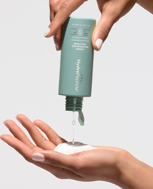 HydroPeptide Несмываемый эксфолиант для лица | Liquid Resurfacing Solution – Ежедневный несмываемый лосьон-эксфолиант 120