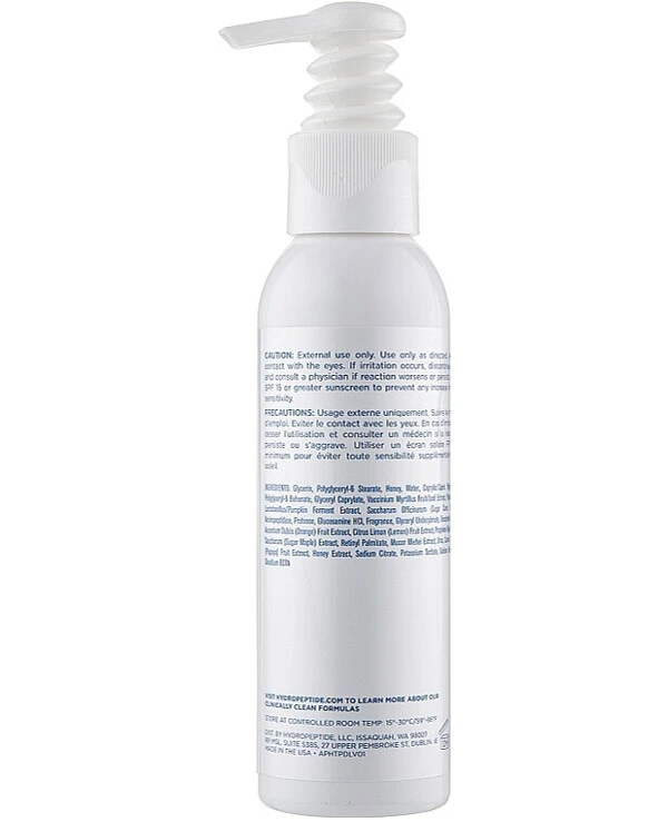 HydroPeptide - Медовый пилинг Honey Tri-Zyme Peel 118 мл back