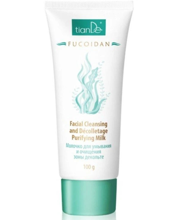 TianDe - Milk for washing and cleansing the neckline Fecial Cleansing and Decolletage Purifying Milk 100 g