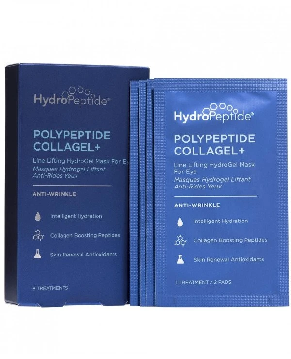 HydroPeptide Гидрогелевая маска против морщин для зони вокруг глаз | Hydropeptide Polypeptide Collagel Mask for Eyes  цена, фото, купить