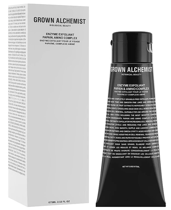 Grown Alchemist - Энзимный эксфолиант для лица Enzyme Facial Exfoliant 75 мл back