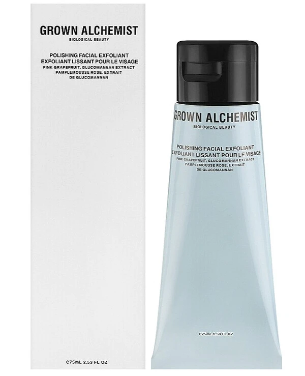 Grown Alchemist - Эксфолиант для полировки лица Polishing Facial Exfoliant: Pink Grapefruit & Glucomannan Extract 75 мл back
