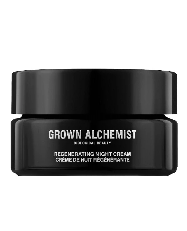 Grown Alchemist - Ночной крем для лица Regenerating Night Cream Neuro Peptide Violet 40 мл