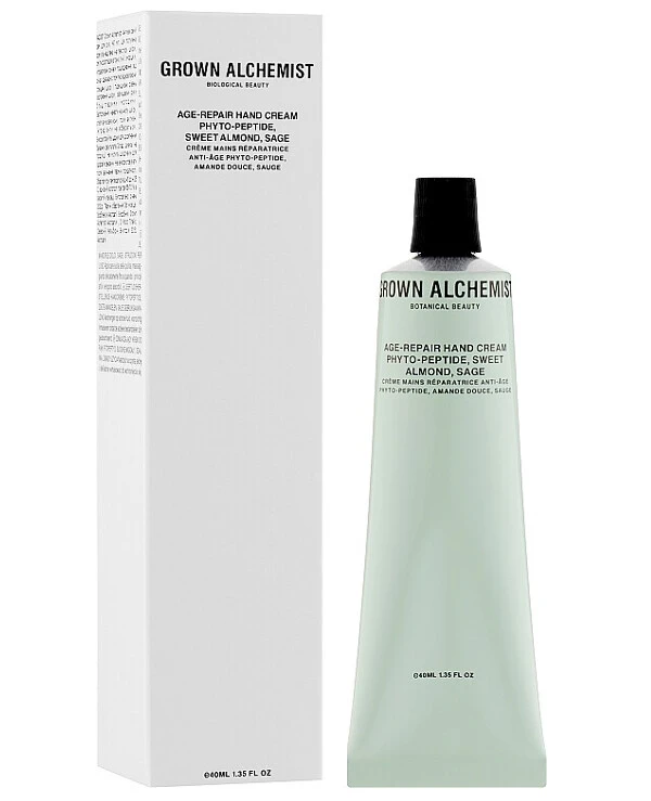 Grown Alchemist - Крем для рук Age-Repair Hand Cream Phyto-Peptide Sweet Almond & Sage 40 мл back