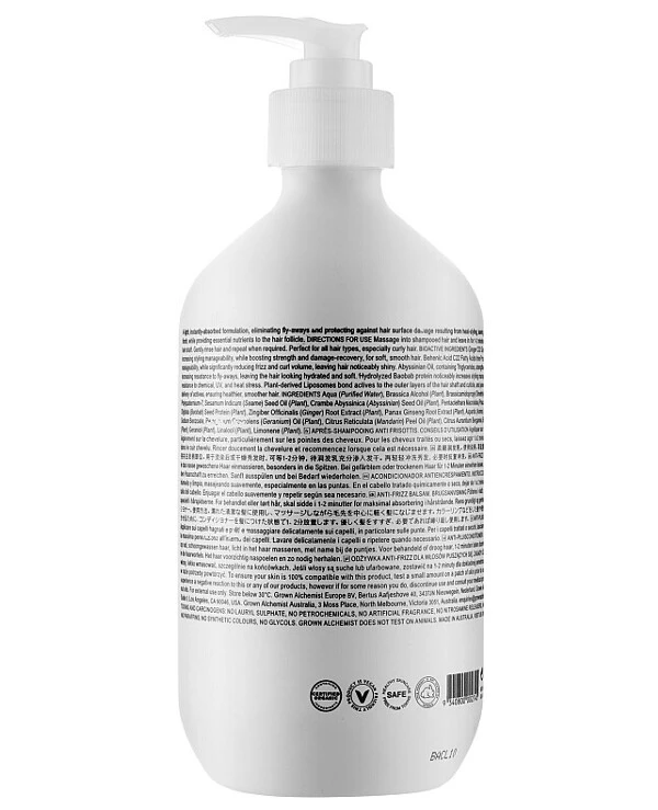 Grown Alchemist Кондиционер для вьющихся волос | Anti-Frizz Conditioner фото, цена, купить