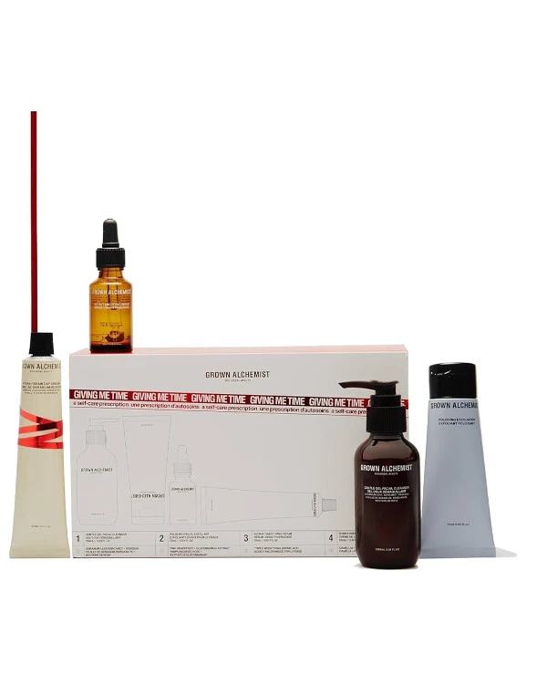 Grown Alchemist - Идеальный уход для увлажненной и сияющей кожи Giving Me Time 4-Pc Gift Set 