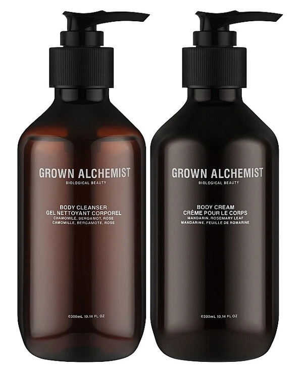 Grown Alchemist - Дуэт для Тела Свежесть и Восстановление Refresh & Rejuvinate Body care Twinset 300 мл х 2 шт back