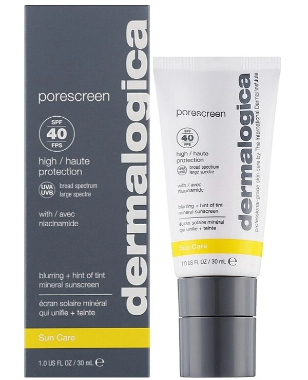 Dermalogica - Солнцезащитный минеральный праймер-крем с тонирующим эффектом SPF40 PoreScreen SPF40 30 мл back