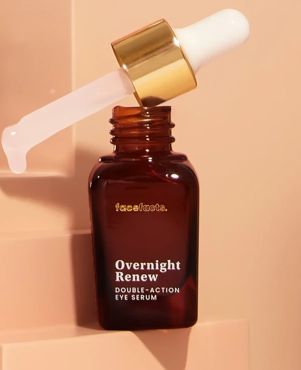 Face Facts - Double action eye serum Overnight Renew Double Action Eye Serum 15ml back
