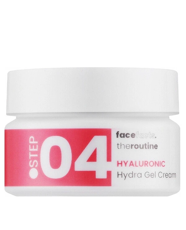 Face Facts - Крем-гель для лица с гиалуроновой кислотой The Glow Routine Hyaluronic Hydra Gel Cream 50 мл