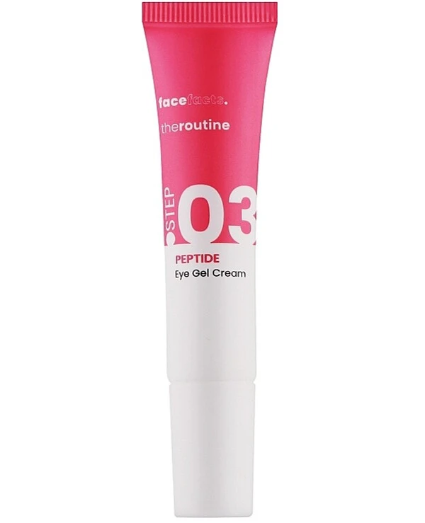 Face Facts - Крем-гель для кожи вокруг глаз с пептидами The Glow Routine Peptide Firming Eye Gel 15 мл