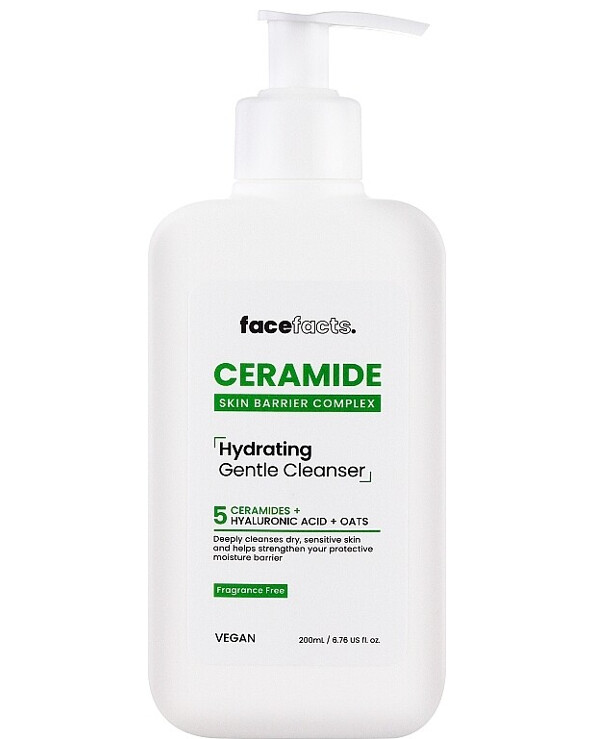 Face Facts - Cleansing gel with ceramides Ceramide Hydrating Cleanser 200ml