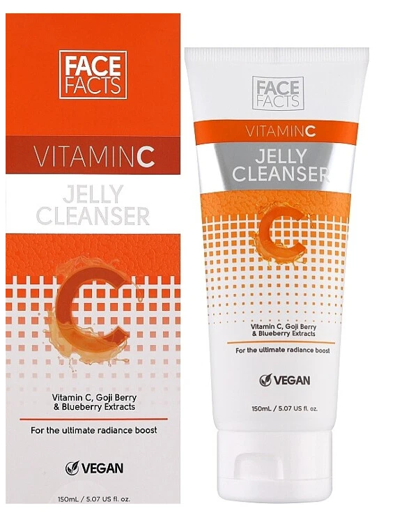 Face Facts - Желе для очищения кожи лица с витамином С Vitamin C Jelly Cleanser 150 мл back