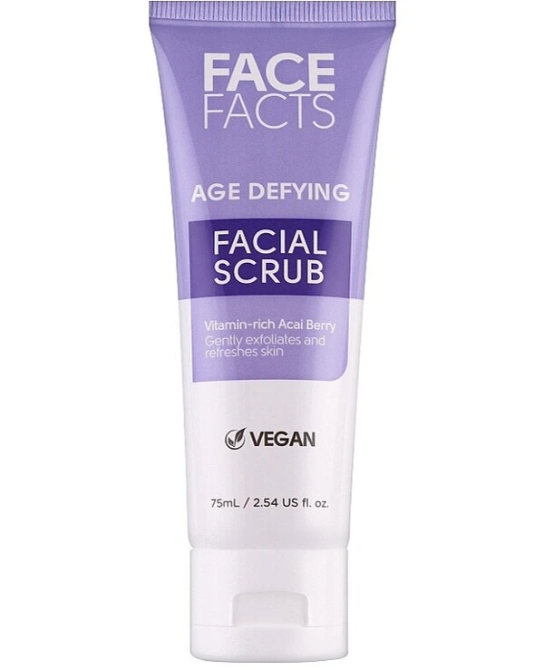Face Facts - Антивозрастной скраб для кожи лица Age Defying Facial Scrub 75 мл