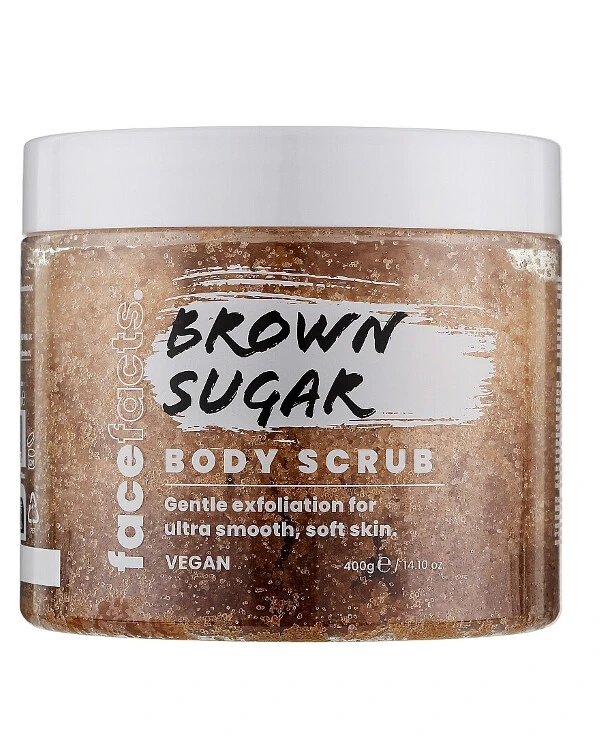 Face Facts - Скраб для тела Коричневый сахар Body Scrubs Brown Sugar 400 г