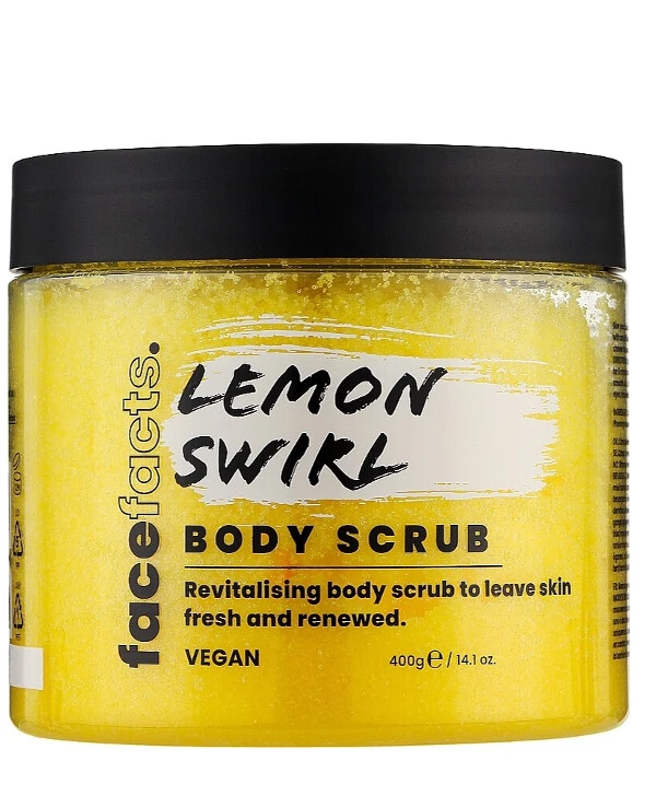 Face Facts - Скраб для тела Лимонный вихрь Body Scrub Lemon Swirl 400 г