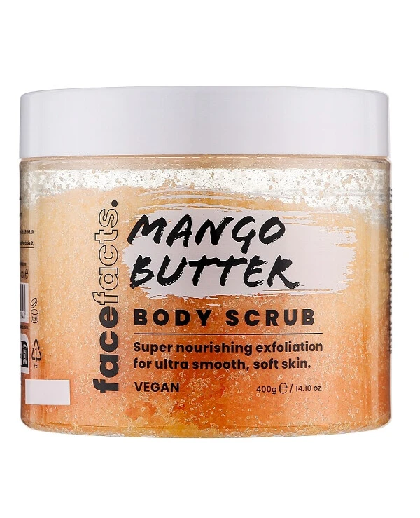 Face Facts - Скраб для тела Манговое масло Body Scrubs Mango Butter 400 г