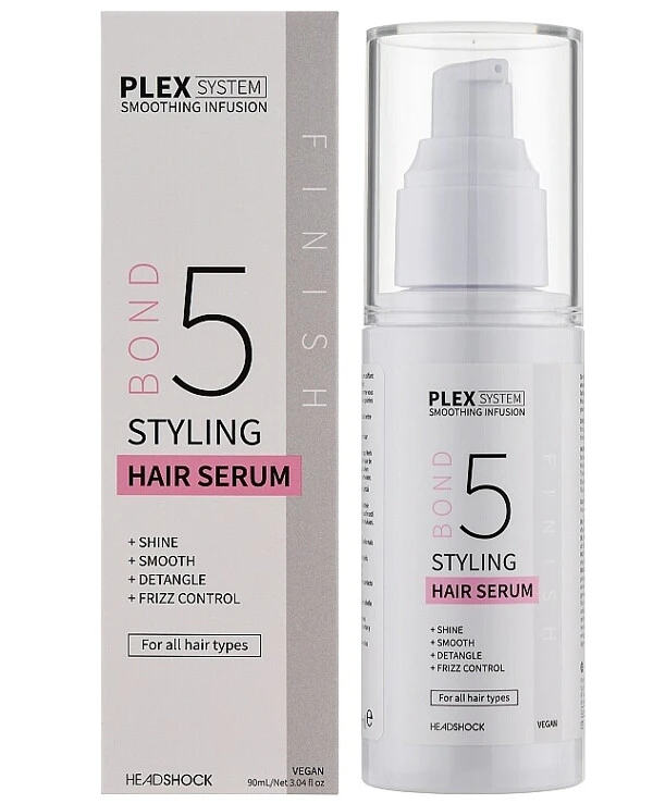 Face Facts - Сыворотка для укладки волос №5 Headshock Plex System Styling Serum 5 90 мл back