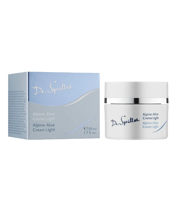 Dr. Spiller - Лёгкий крем с экстрактом Альпийского алое Alpine-Aloe Cream Light 50 мл back