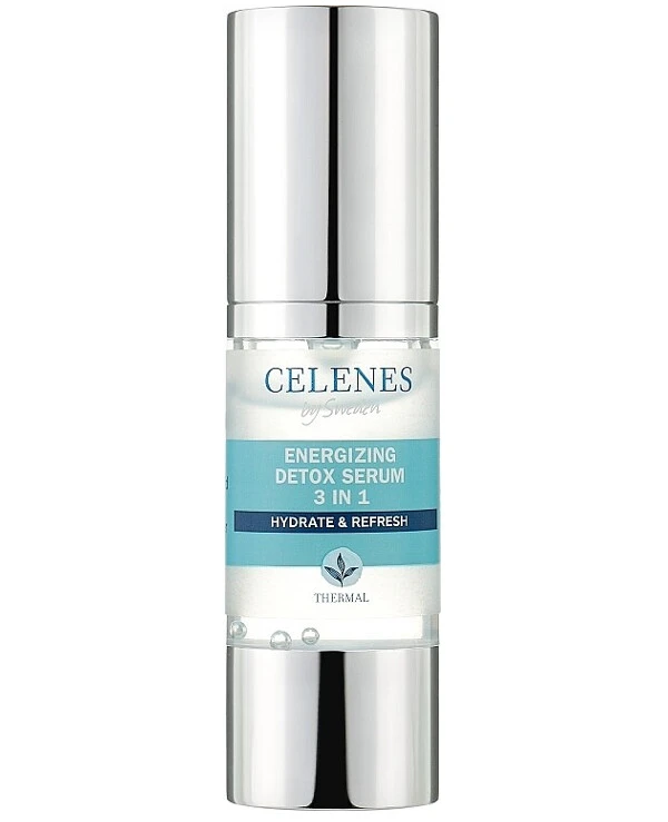Celenes - Термальная детокс сыворотка 3 в 1 Thermal Energizing Detox Serum 3 In 1 30 мл