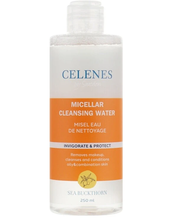 Celenes - Мицеллярная вода с облепихой для жирной и комбинированной кожи Sea Buckthorn Micellar Water Oily and Combination Skin 250 мл