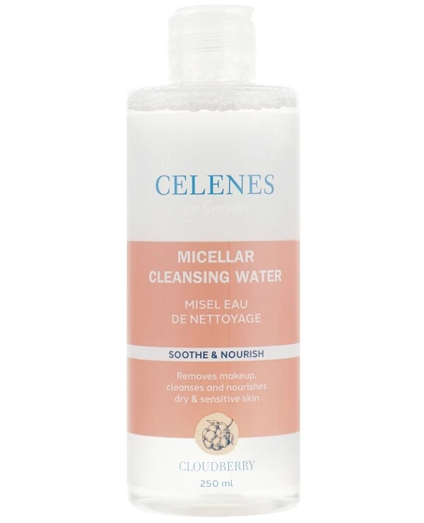 Celenes - Мицеллярная вода с морошкой для сухой и чувствительной кожи Cloudberry Micellar Water Dry and Sensitive Skin 250 мл