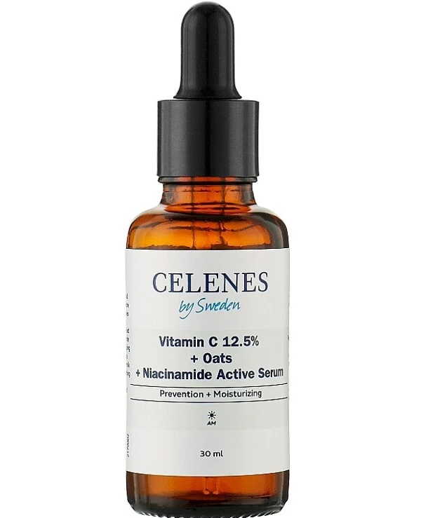 Celenes - Сыворотка с витамином С Vitamin C 12.5% Oats Niacinamide 30 мл