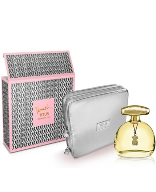 Tous - Gift set for women The Original Gold B&W Letters Set - EdT Vapo 100ml + Vanity case 100ml back