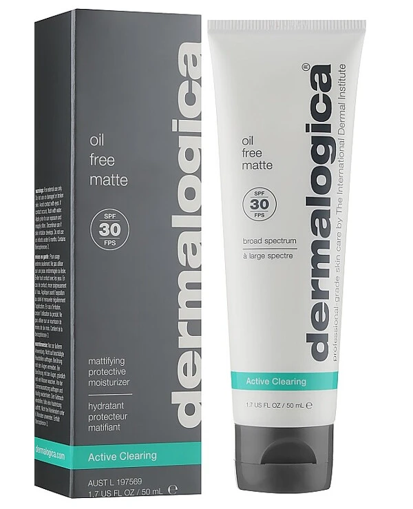 Dermalogica - Матирующий увлажняющий крем без масел Oil Free Matte Block SPF30 50 мл