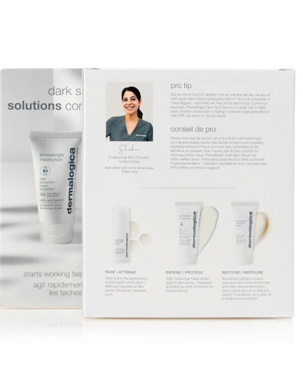 Dermalogica - Anti-uneven skin tone and hyperpigmentation kit Dark Spot Solutions Kit  back