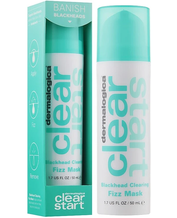 Dermalogica - Шипучая очищающая маска от черных точек Blackhead Clearing Fizz Masque 50 мл back