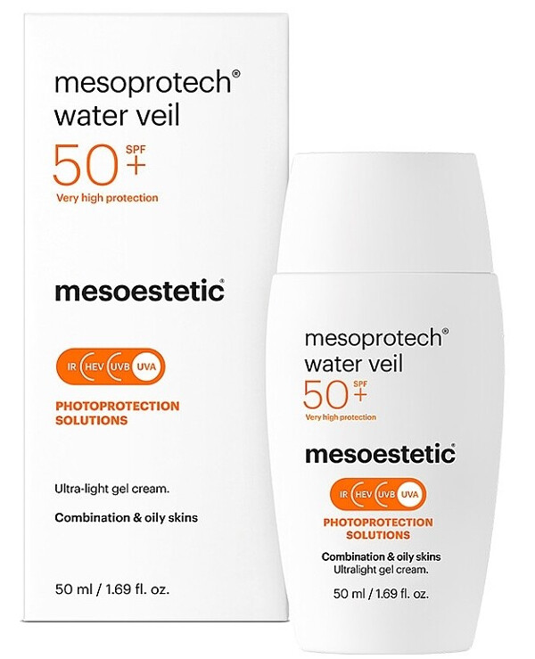 Mesoestetic - Sun protection emulsion for face Mesoprotech Water Veil SPF 50+ 50ml back