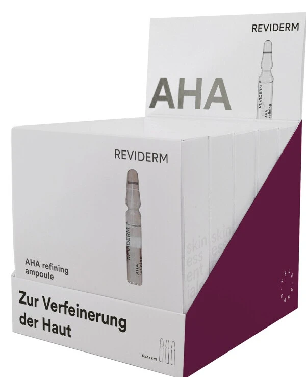 Reviderm - Ночные ампулы с AHA-кислотами AHA Refining Ampoule 2 мл х 15 шт