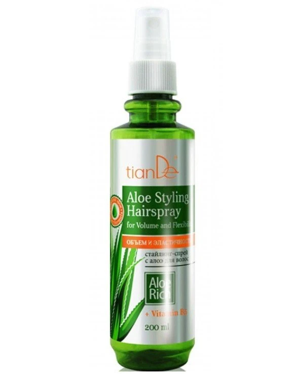 TianDe - Стайлинг-спрей с алоэ для волос «Объем и эластичность» Aloe Rich Styling Spray 200 мл