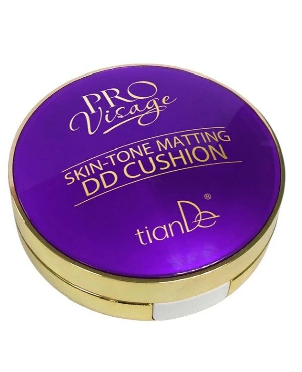 TianDe - Кушон для жирной кожи - DD тональное матирующее средство Pro Visage Skin-Tone Matting DD Cushion 15 г